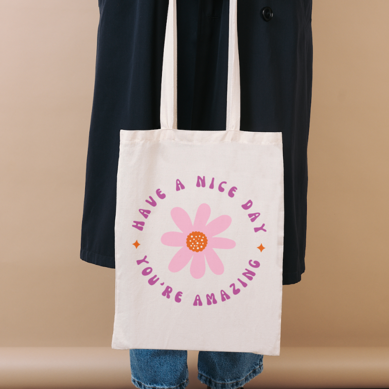 Tote Bag Flower